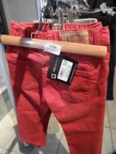 Levi Children's Jeans (Red) Size: 24 Months