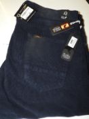 *Lois Cords (Navy Blue) Size: 33/32