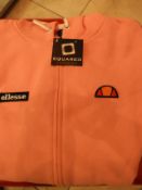 *Ellesse Ladies Hooded Top (Pink) Size: 10