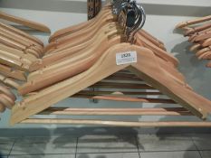 *Twenty Four Wood Coat Hangers