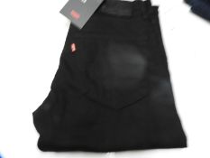 *Levi 512 Slim Taper Jeans (Black) Size: 32/32