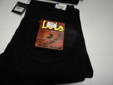 *Lois Dallas Jumbo Cords (Navy Blue) Size: 32/30