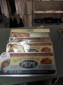 *Five Pepe Gift Tins