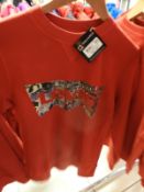 Levi Sweatshirt Top Size: 14 Years