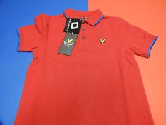 Lyle & Scott Junior Polo Shirt Size: 8-9 Years