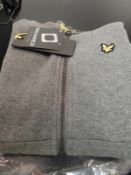 Lyle & Scott Junior Hoodie (Grey) Size: 8-9 Years