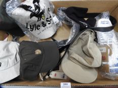 *Four Designer Hats, Two Belts and a pair of Levi