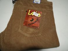 *Lois Dallas Jumbo Cord (Dark Sand) Size: 38/30