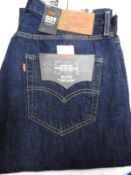 *Levi 501 Denim Jeans Size: 36/32