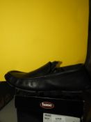 *Pair of Base London Black Leather Shoes Size: 43