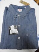 *Levi Denim Shirt Size: XXL
