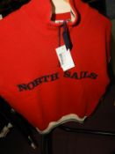 *North Sails Zip Up Knitted Pullover Size: Large