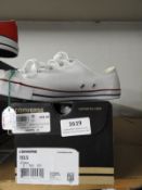 *Pair of White Converse Shoes Size: 42.5