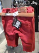 Levi Children's Jeans (Red) Size: 12 Months
