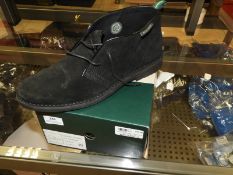 *Pair of Nicholas Deakins Black Suede Boots Size: