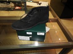 *Pair of Nicholas Deakins Oxley Suede Boots (Black