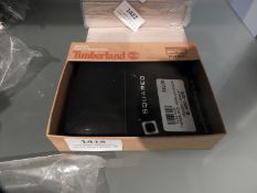 *Timberland Earthkeepers Black Leather Wallet
