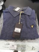 Lyle & Scott Junior Polo Shirt Size: 14-15 Years