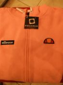*Ellesse Ladies Hooded Top (Pink) Size: 12