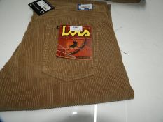 *Lois Dallas Jumbo Cord (Dark Sand) Size: 36/32