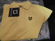 Lyle & Scott Junior Polo Shirt (Yellow)