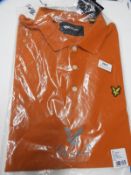 *Lyle & Scott Polo Shirt Size: Large