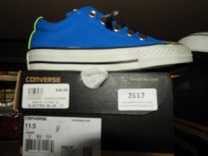 Pair of Converse Shoes (as per photograph) Size: 3