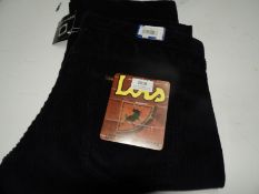 *Lois Dallas Jumbo Cords (Navy Blue) Size: 36/30