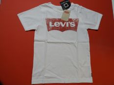 Levi's Childs T-Shirt (White) Size: 8 Years