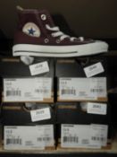 Pair of Converse Shoes (as per photograph) Size: 3