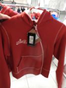 Levi Zip-Up Girls Hooded Top Size: 12 Years