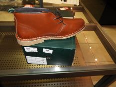 *Pair of Nicholas Deakins Oxley Leather Boots (Tan