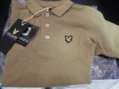 Lyle & Scott Junior Polo Shirt (Bay Green) Size: 8