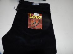*Lois Dallas Jumbo Cords (Navy Blue) Size: 34/30