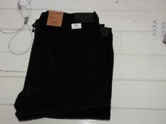 *Wrangler Arizona Classic Straight Cords (Black) S