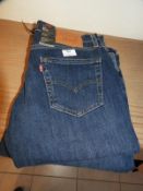 *Levi 511 Denim Jeans Size: 32/34