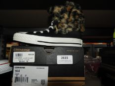 Pair of Converse Shoes (as per photograph) Size: 2