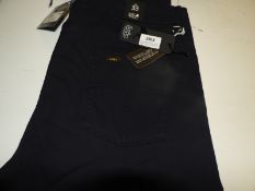 *Lois Chinos Style Trousers (Blue) Size: 33/32