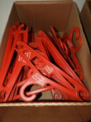*Box Containing Vintage Levi Plastic Coat Hangers