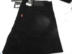 *Levi 512 Slim Taper Jeans (Black) Size: 36/34