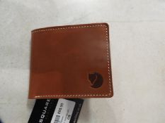 *Fjallraven Leather Wallet