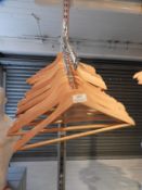 *Sixteen Childrens Wood Hangers