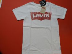 Levi's Childs T-Shirt (White) Size: 8 Years