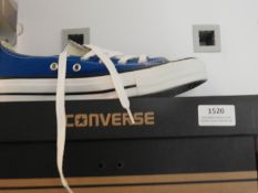 *Pair of Blue Converse Size: 36.5