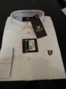 *Lyle & Scott Gents Shirt (White) Size: XL