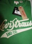 *Levi Men's Sweatshirt (Green) Size: Medium