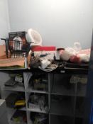 *Contents of Storeroom Including Non-Corrosive Lig