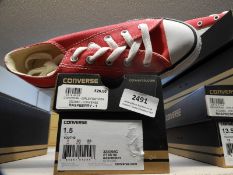 Pair of Converse Shoes (as per photograph) Size: 3
