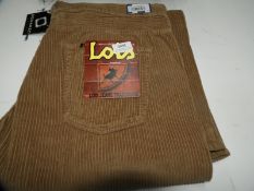 *Lois Dallas Jumbo Cord (Dark Sand) Size: 38/34