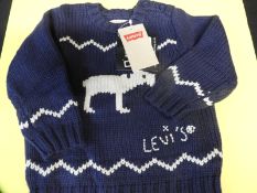 Levi Baby Knitwear (Dark Blue) Size: 24 Months